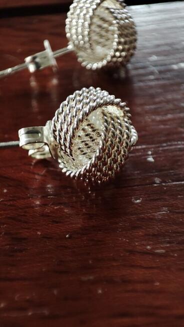 Komplet oryginalnej biżuterii - wisiorek+kolczyki