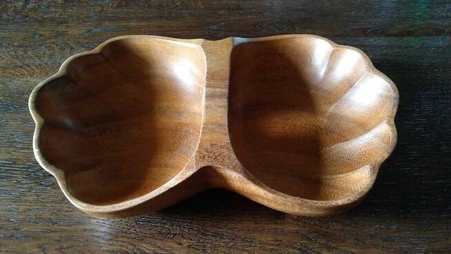 Patera drewniana - drewno egzotyczne