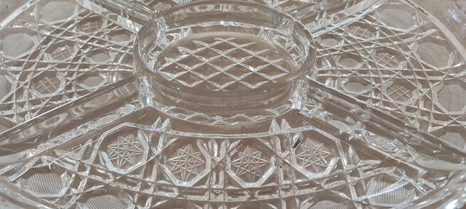 Patera półmisek kryształowy - lata 70