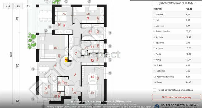 Głogów Małopolski dom 143,5 m2 na działce 788 m2