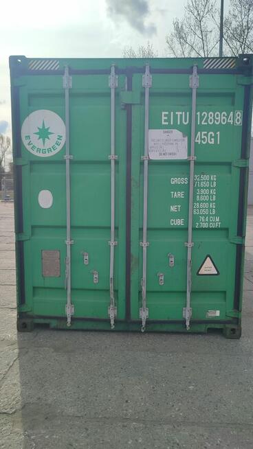 Kontener morski - 12 metrowy, 40 HC - sprzedam