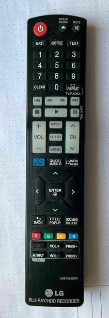 Odtwarzacz Blu-Ray LG HR925N z nagrywarką i tunerem DVB