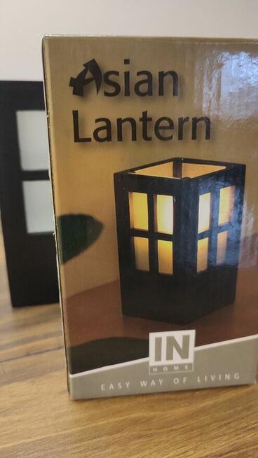 Latarenka drewniana ozdobna