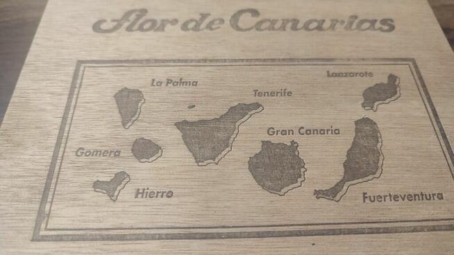 Pudełka po cygarach FLOR DE CANARIAS -kpl 2szt
