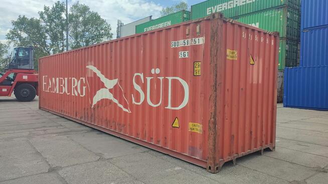 Sprzedam używany kontener morski 40HC CW dostępny od ręki