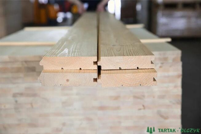 Deska podbitkowa (podbitka, boazeria) – sosnowa, strugana –