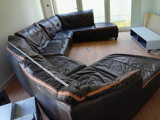 Ekskluzywna Skórzana kanapa klubowa. Idealna do Pubu, kawia