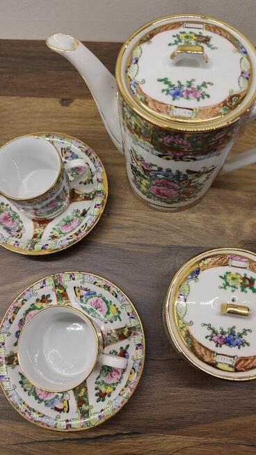 Serwis do kawy - porcelana chińska Vintage