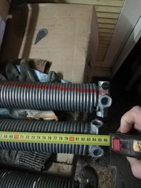 Sprężyny do bramy garażowej