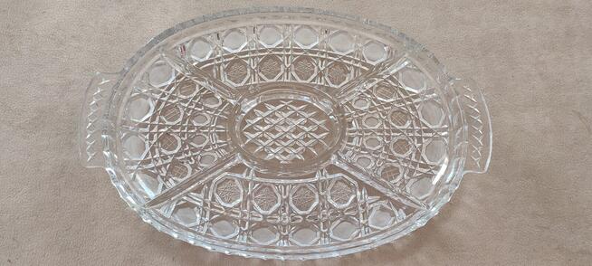 Patera półmisek kryształowy - lata 70
