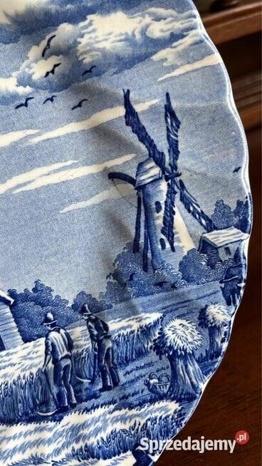 Talerz - wiatrak. Syg. Myott Meakin. Staffordshire. England