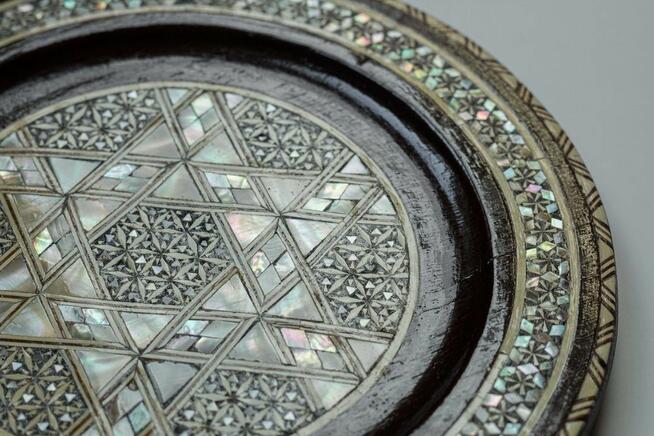 Talerz inkrustowany masą perłową - Australia