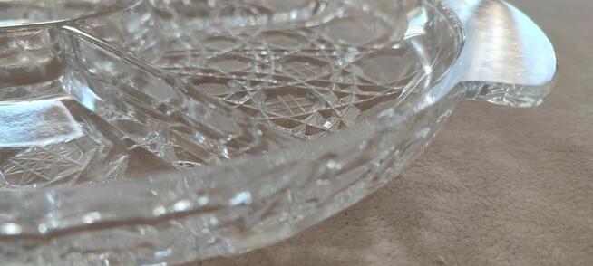 Patera półmisek kryształowy - lata 70