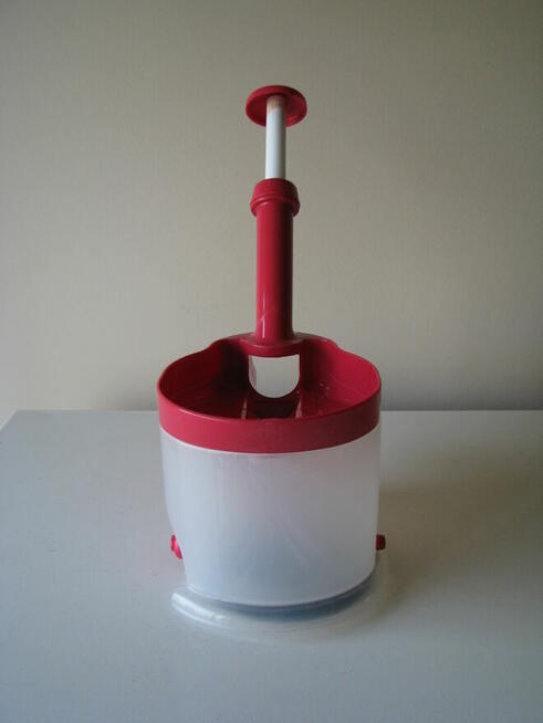 Dobrej jakości, drylownica z przyssawką do wiśni, oliwek