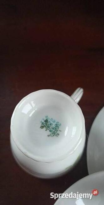 Śliczna Filiżanka z talerzykiem deserowym. C.T. Altwasser.