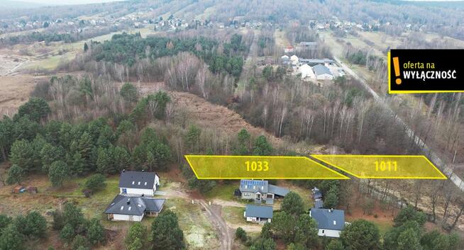 Działka budowlana Samsonów gm. Zagnańsk,