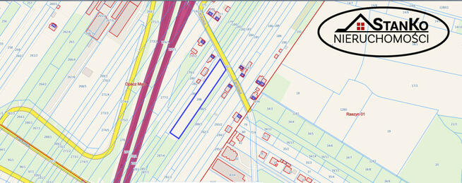 Działka inwestycyjna Opacz Mała gm. Michałowice, Targowa