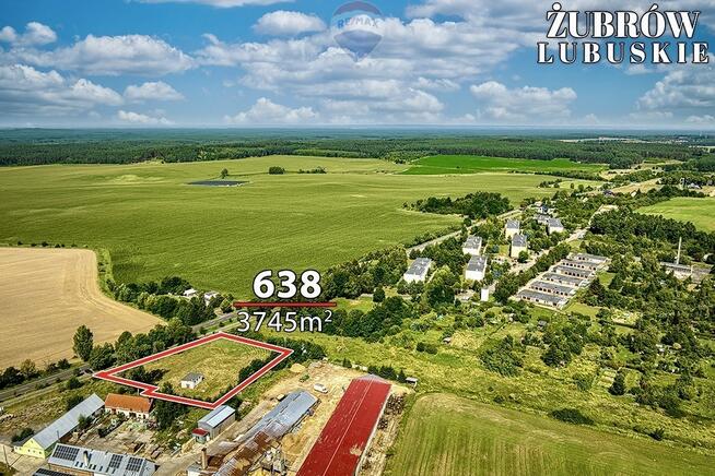 Działka inwestycyjna z WZ, 3.745 m²