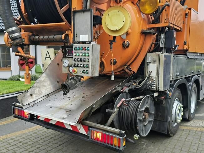 MAN TGA 26.460 WUKO do zbierania odpadów Czyszczenie kanalizacji Kutschke KROLL