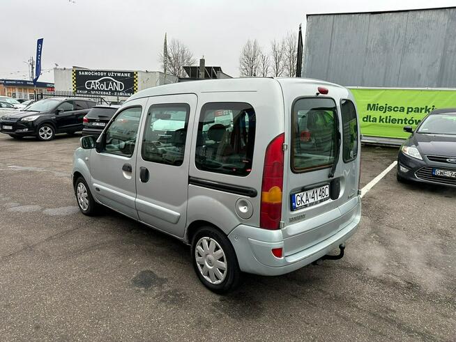 Renault Kangoo 1,6 benzyna 95KM, Nowe sprzęgło, Klimatyzacja, 5-cio osobowy, Salon PL