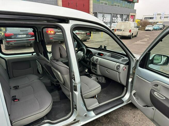 Renault Kangoo 1,6 benzyna 95KM, Nowe sprzęgło, Klimatyzacja, 5-cio osobowy, Salon PL