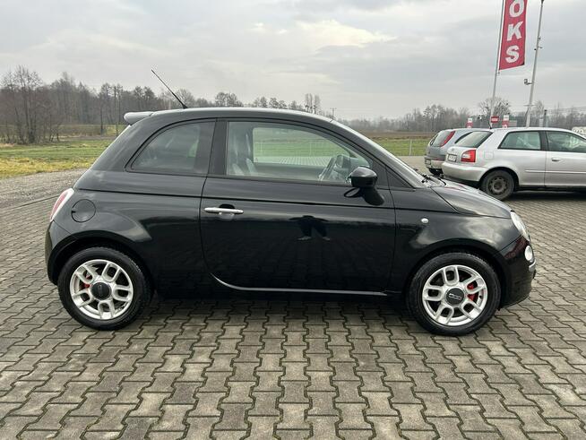 Fiat 500 1,4 100 KM TYLKO 138 TYS. KM. SERWIS W ASO PÓŁ SKÓRA 6 LAT JEDEN WŁ