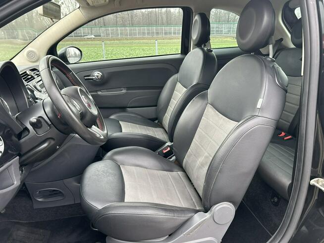 Fiat 500 1,4 100 KM TYLKO 138 TYS. KM. SERWIS W ASO PÓŁ SKÓRA 6 LAT JEDEN WŁ