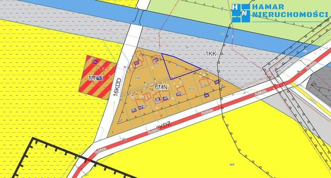 Urokliwa działka blisko stacji PKP !!!