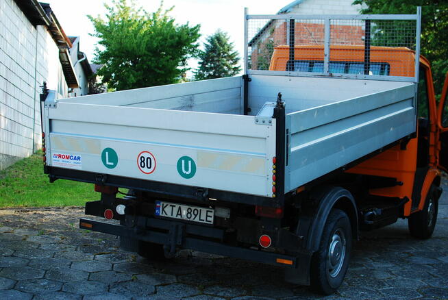 Mercedes – Benz 602D-207D; Nowy kiper aluminiowy; 122tys km