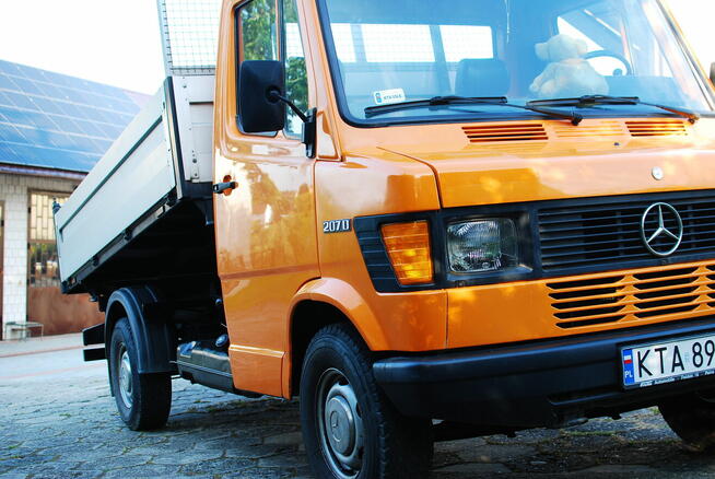 Mercedes – Benz 602D-207D; Nowy kiper aluminiowy; 122tys km