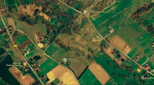 Pstrążna Podlesie ul. Podleśna 25 działka rolno-budowlana na