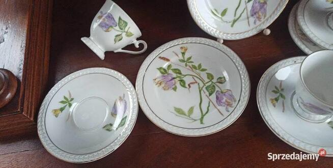 Śliczna Filiżanka z talerzykiem deserowym. C.T. Altwasser.