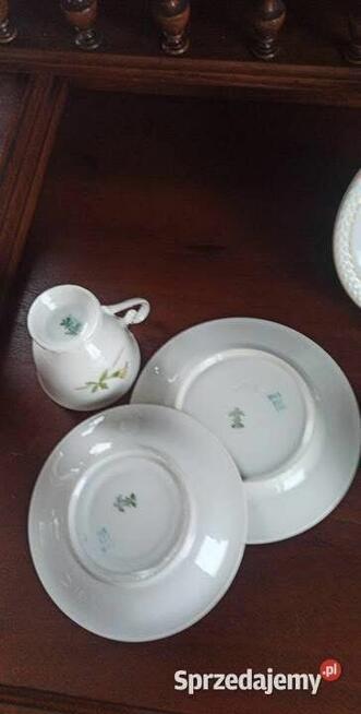 Śliczna Filiżanka z talerzykiem deserowym. C.T. Altwasser.