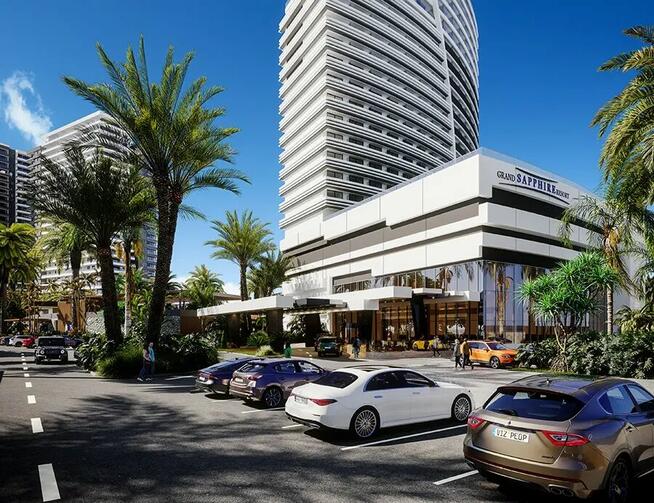 Projekt Grand Sapphire obejmuje 4 wieżowce, 31 pięter.