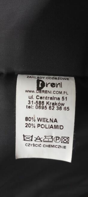 płaszcz męski czarny
