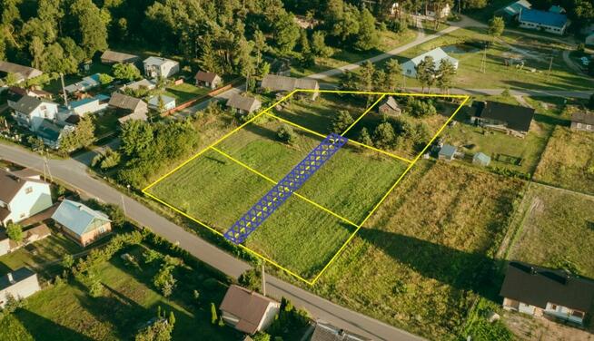 Działki budowlane 6 300 m2 z mpzp, Poniatowo