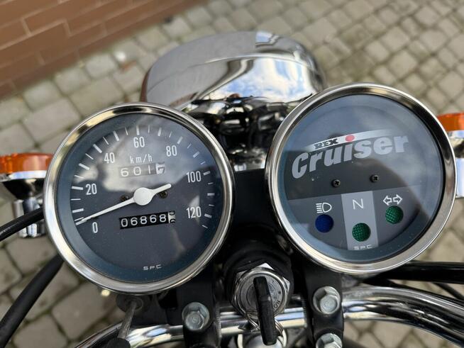 Motocykl Rex Cruiser 125 . Raty , transport