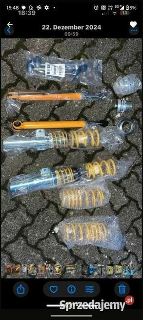 Zestaw zawieszenia gwintowanego FK VW Golf 5 nowy