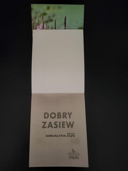 Katolicki Kalendarz 2026 z rozważaniami. Dobry Zasiew