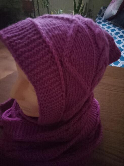 Czapki szaliki hand made