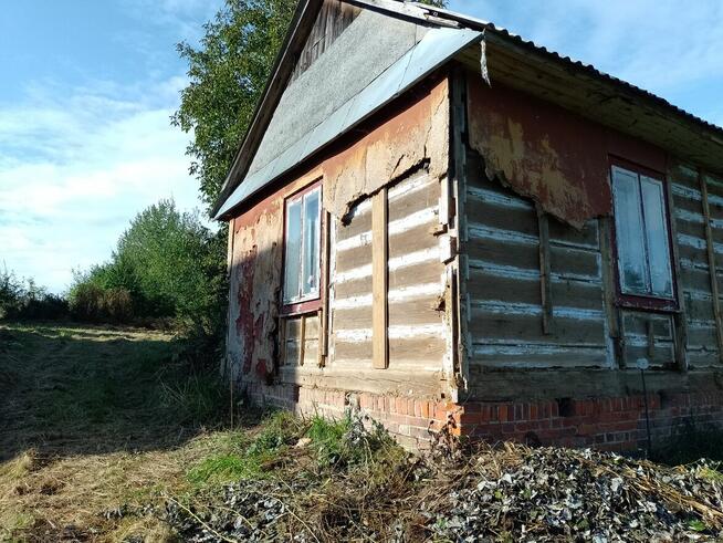 Dom drewniany do rozbiórki