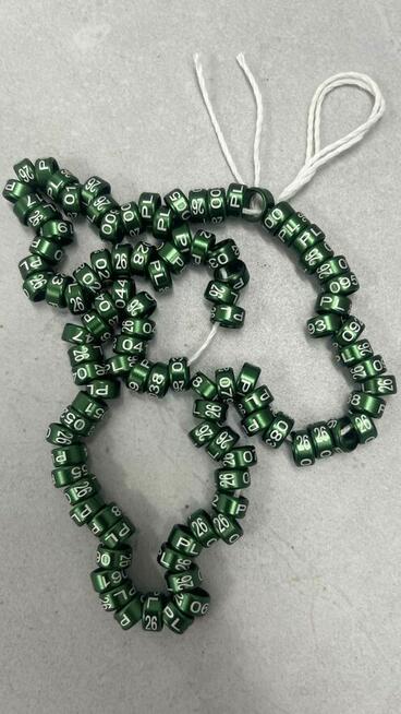 Obrączki aluminiowe 2026 drobna egzotyka, papugi