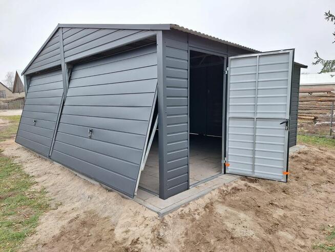 Garaż 6x6 2xuchylna DWUSPAD okucia OKLEINA nowość POLSKA !