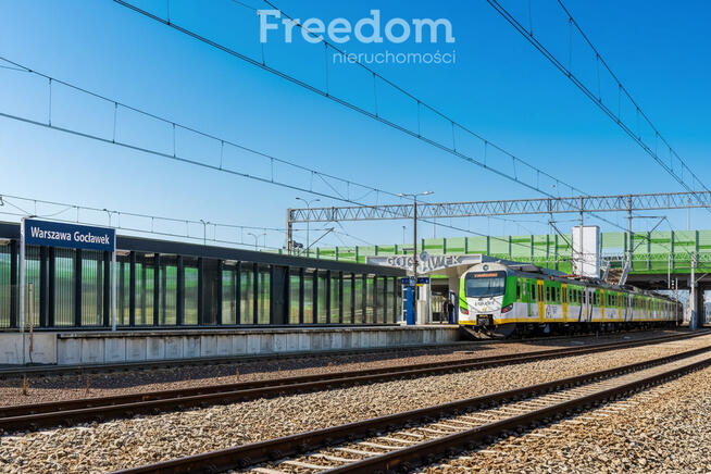 Mieszkanie z ogródkiem przy stacji PKP, Wawer