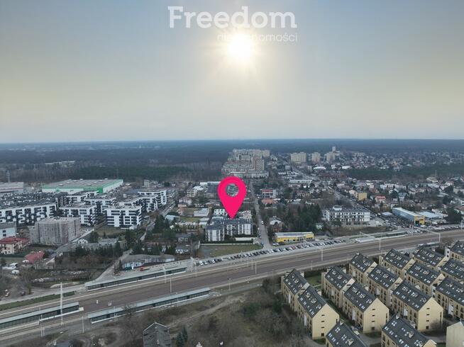 Mieszkanie z ogródkiem przy stacji PKP, Wawer