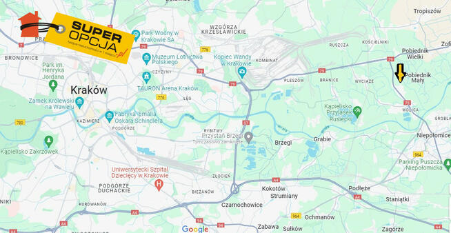 Działka budowlana Kraków gm. Kraków-Nowa Huta Nowa Huta,