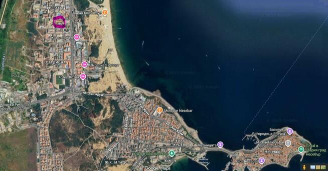 Apartament w Bułgarii przy Słonecznym Brzegu, blisko plaży