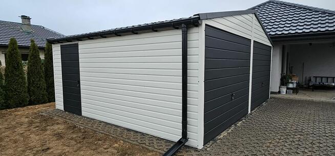 Garaż 6x6 2xuchylna DWUSPAD okucia OKLEINA nowość POLSKA !