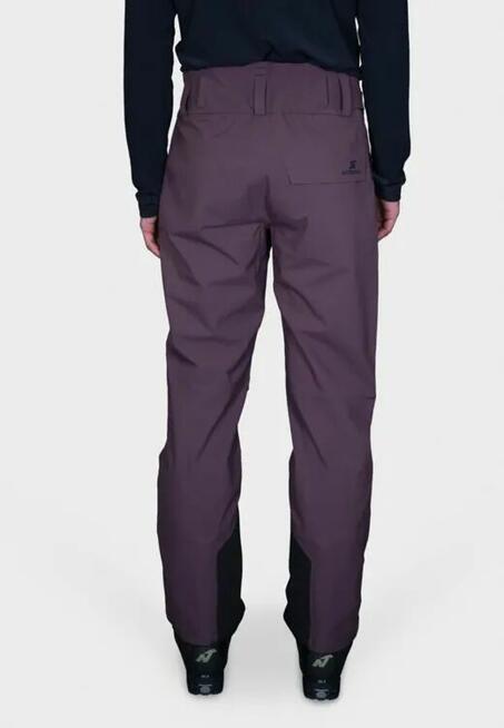 Spodnie narciarskie Stockli Montero bordowe