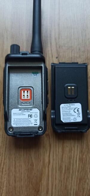 Baofeng UV-5R mini skaner częstotliwości policja straż pkp